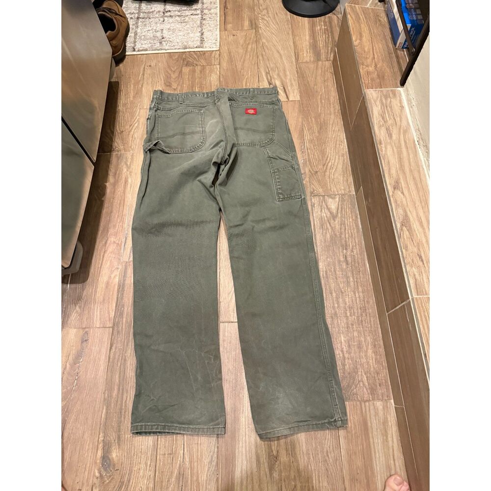 Olive Green Dickies Carpenter Pants